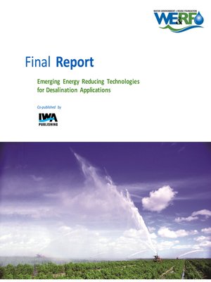 cover image of Emerging Energy Reducing Technologies for Desalination Applications